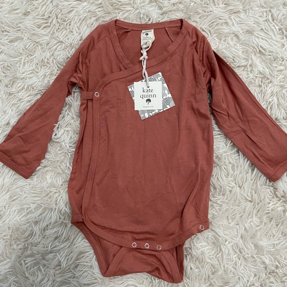 Kate Quinn - 18-24 month - LS kimono onesie - bamboo - NWT
